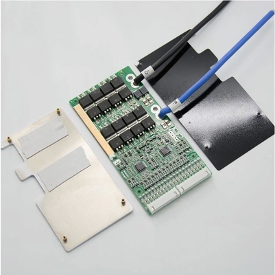 Hệ thống 50A Lithium BMS 17s 60V với Bảng bảo vệ PCM PCB kiểm soát nhiệt độ