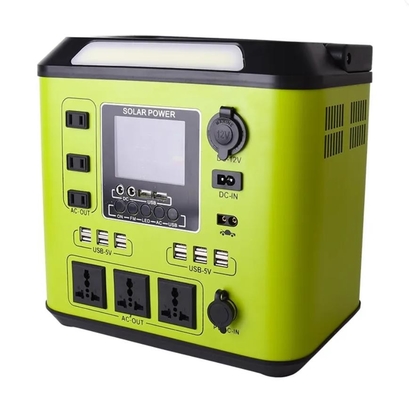 Trạm phát điện di động 1500W xanh 500WH 800WH 2000WH Máy phát lưu trữ năng lượng mặt trời