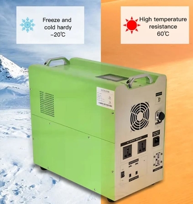 Quang điện mặt trời 2000W Cung cấp năng lượng Trạm phát điện di động Lifepo4 với MPPT
