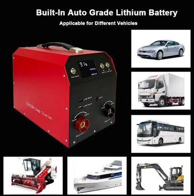 Bộ sạc pin ô tô di động 4000A Xe tải tự động 12v 24v Pin ô tô Jump Starter Power Bank