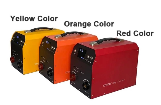 Bộ sạc pin ô tô di động 4000A Xe tải tự động 12v 24v Pin ô tô Jump Starter Power Bank