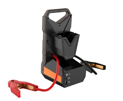 Bộ sạc ắc quy ô tô di động 2000A hiện tại cao nhất Bộ khởi động xe tải 24V có đế từ tính