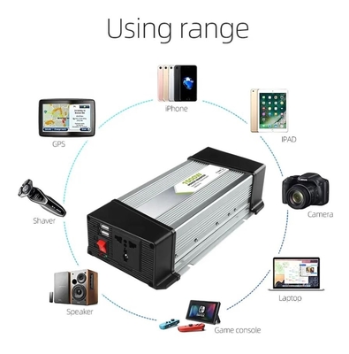 Biến tần nguồn AC 1.5KW DC 12 v đến 230V Biến tần sóng hình sin biến đổi năng lượng mặt trời Hiệu suất cao