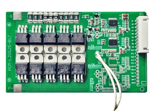 10-17S Li Ion / Lifepo4 Hệ thống BMS thông minh 40A 60A 80A cho bộ pin 36v 48v 60v