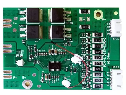 10-17S Li Ion / Lifepo4 Hệ thống BMS thông minh 40A 60A 80A cho bộ pin 36v 48v 60v