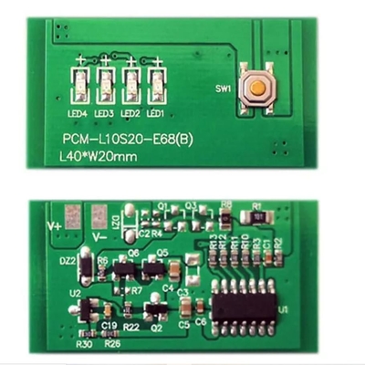 10-17S Li Ion / Lifepo4 Hệ thống BMS thông minh 40A 60A 80A cho bộ pin 36v 48v 60v