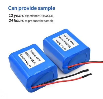 2600mah 3000mah 3.7V 7.4V 7800mah 9ah 18650 Bộ pin Lithium Ion có thể sạc lại