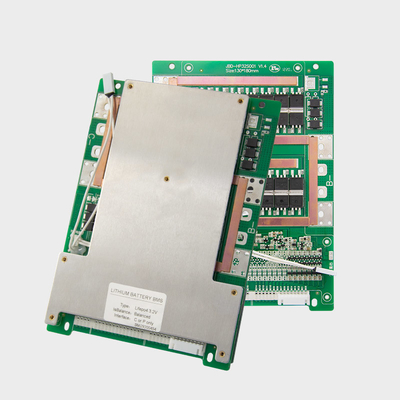 Cổng thông dụng 3.2V Lifepo4 BMS 32S 96V 80A với PCB điều khiển nhiệt độ kép