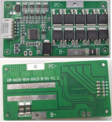 Bo mạch BMS 12.8V Lifepo4, BMS cho pin Lithium 10A 20A 25A
