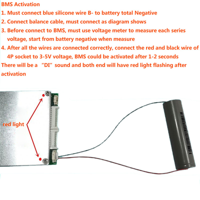 Pin Ant LTO BMS 7s-16s 100A 320A Thông minh cho Pin Li Ion Lifepo4