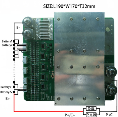 5S 12v Lithium BMS, Pin Lifepo4 BMS 30A Tự động khởi động cho xe điện