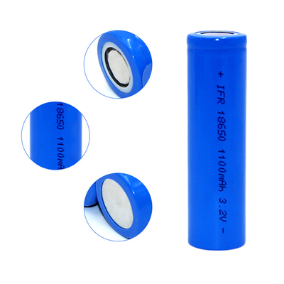 IFR 18650 LiFePO4 Pin Cell 10A 3.2V 1100mah với tốc độ xả cao