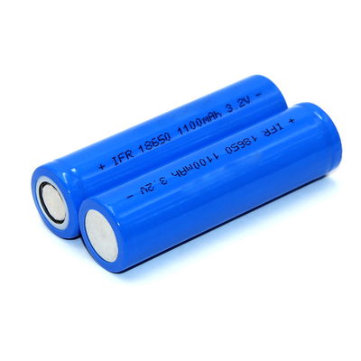 IFR 18650 LiFePO4 Pin Cell 10A 3.2V 1100mah với tốc độ xả cao