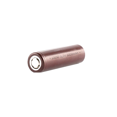 Tế bào pin 18650 Lithium Ion 3.7 Volt 20A 3000mah Kích thước 18 × 65mm