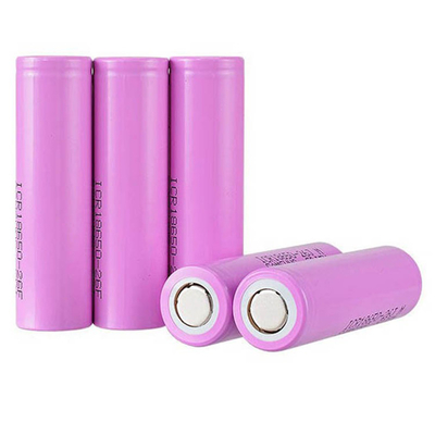 CE 2500mah 18650 Pin 3.7 V, Pin Lithium Ion có thể sạc lại cho Quạt