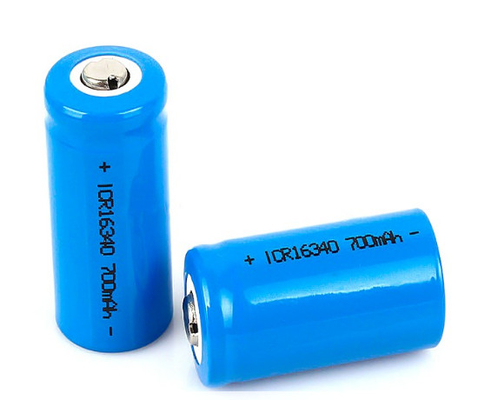 RCR123A Tế bào pin Lithium Ion Chu kỳ sâu 3.7V 700mah 16340