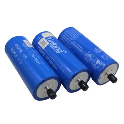 Điện áp 2.3V LTO 66160H 40ah cho Bộ pin âm thanh trên ô tô Tỷ lệ sạc 10C