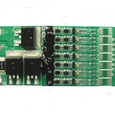 Cân bằng hoạt động 32650 Lifepo4 Pin BMS 10A 12.8V-25.9V 4S-7S