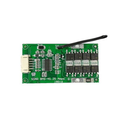 Cổng chung 4S 10A BMS 14.8V với điều khiển nhiệt độ kích thước 66 × 34mm