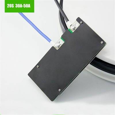 Hệ thống quản lý pin 50A 20S 60V 72V LiFePO4 BMS với bảo vệ nhiệt độ