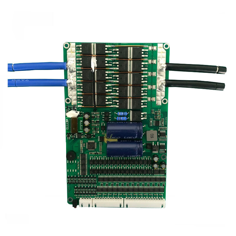 Cân bằng hoạt động LiFePO4 BMS 100A, 200A BMS cho pin lithium ion FR 4 Chất liệu