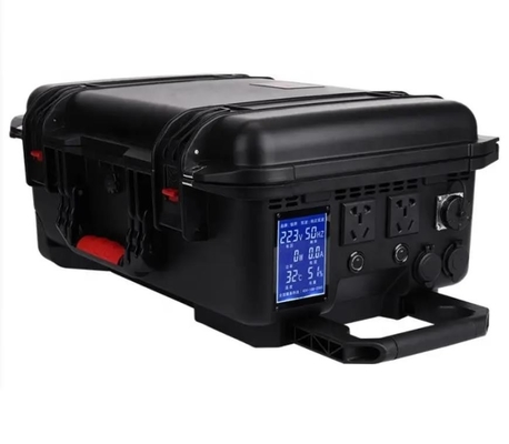 220V 5000W 3127WH Máy Phát Điện Năng Lượng Mặt Trời Trạm Điện Di Động Vỏ ABS Bộ Điều Khiển PWM