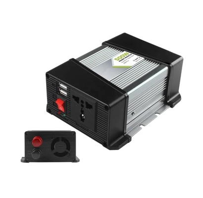 Biến tần năng lượng mặt trời gắn trên xe 500W 12 v đến 220v Home 5v 2.1a với USB kép